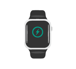 フル充電された状態